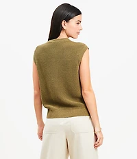 Ribbed Pocket Sweater Vest