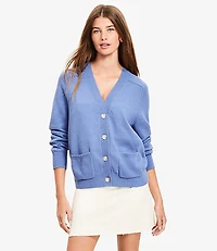 V-Neck Pocket Cardigan