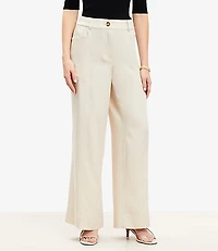 Seamed Wide Leg Pants