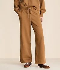 Lou & Grey Elite Fleece Wide Leg Sweatpants