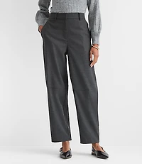 Tailored Barrel Pants Brushed Flannel