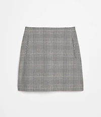 LOFT Versa Seasonless Stretch Pocket Mini Skirt Plaid