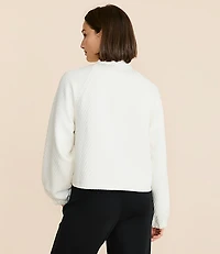 Lou & Grey Quilted Bomber Jacket