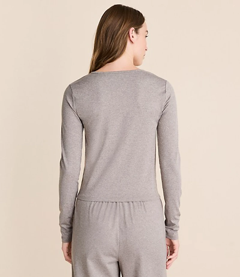 Lou & Grey Heathered Brushedsoft Tee