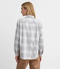 Plaid Flannel Everyday Relaxed Pocket Shirt