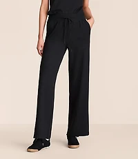 Petite Lou & Grey Brushedsoft Slim Wide Leg Pants