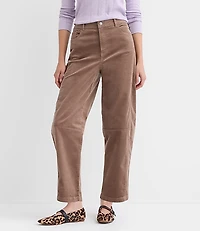 Tall Barrel Corduroy Pants