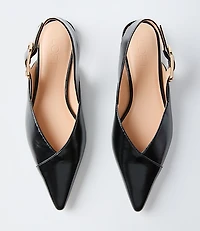 Modern Slingback Flats