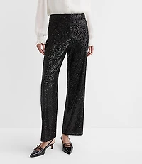 Tall Sequin Straight Pants