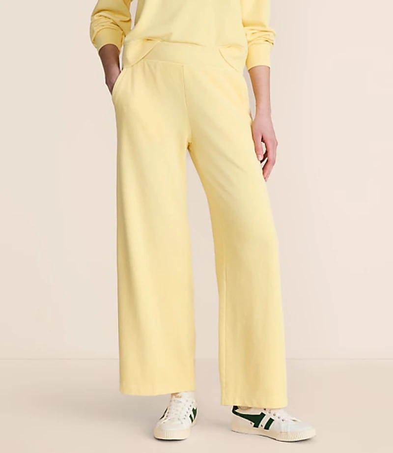 Lou & Grey Terrysoft Wide Leg Sweatpants