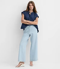 Chambray Everyday Dolman Shirt
