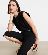 Petite LOFT Versa Cap Sleeve Jersey Top