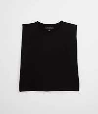 Petite LOFT Versa Cap Sleeve Jersey Top