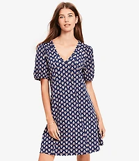 Garden Seamed Mini Dress
