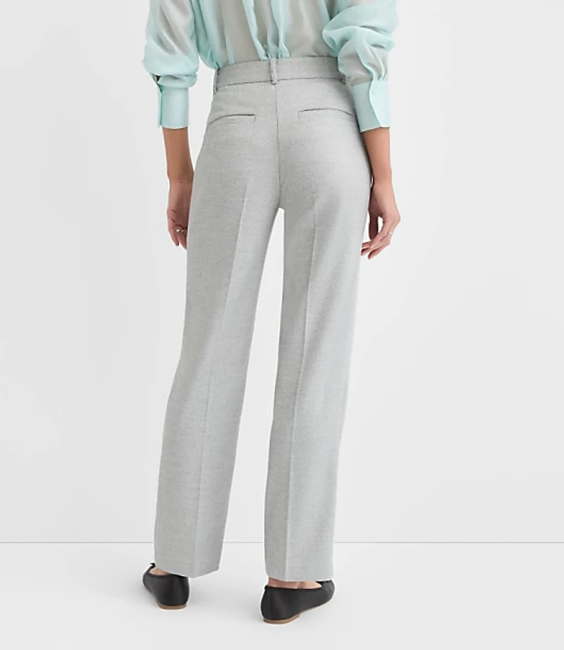 Parker Straight Pants in Shimmer Herringbone
