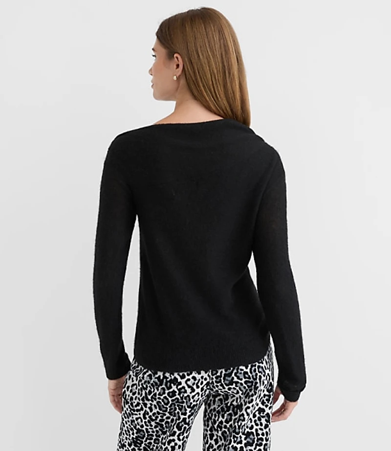 Tie Neck Sweater