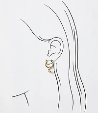 Charm Hoop Earring Set