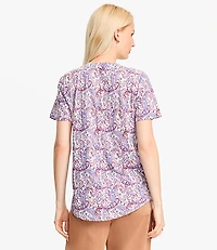 Paisley Everyday V-Neck Tee