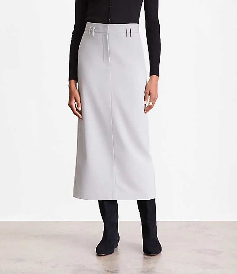 LOFT Versa Seasonless Maxi Pocket Skirt