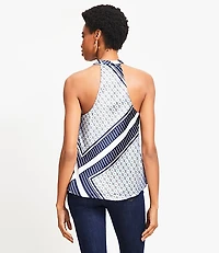 Foulard Satin Cowl Neck Cami