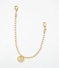 Puffy Heart Bag Charm