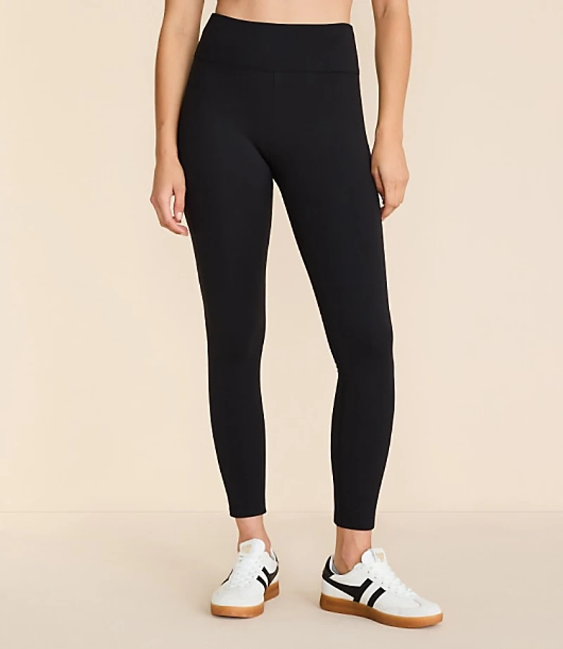Lou & Grey Cozy Fleece Back Leggings
