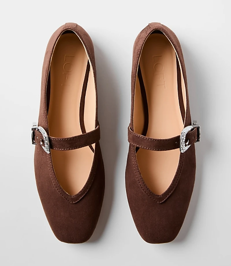 Western Mary Jane Flats