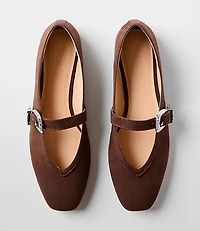Western Mary Jane Flats