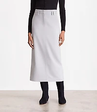 Petite LOFT Versa Seasonless Maxi Pocket Skirt