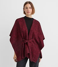 Herringbone Belted Wrap