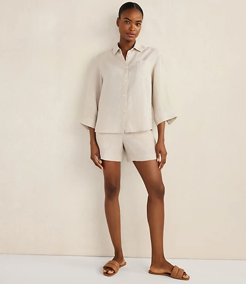 Haven Well Within Linen Scoop Neck Tunic