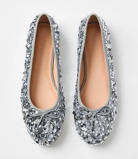 Sequin Ballet Flats
