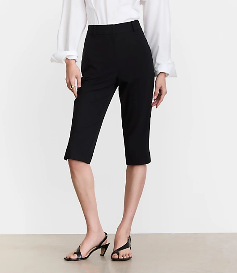 LOFT Versa Seasonless Stretch Slim Crop Pants