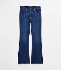 Rivete Curvy High Rise Slim Flare Jeans Muse Wash