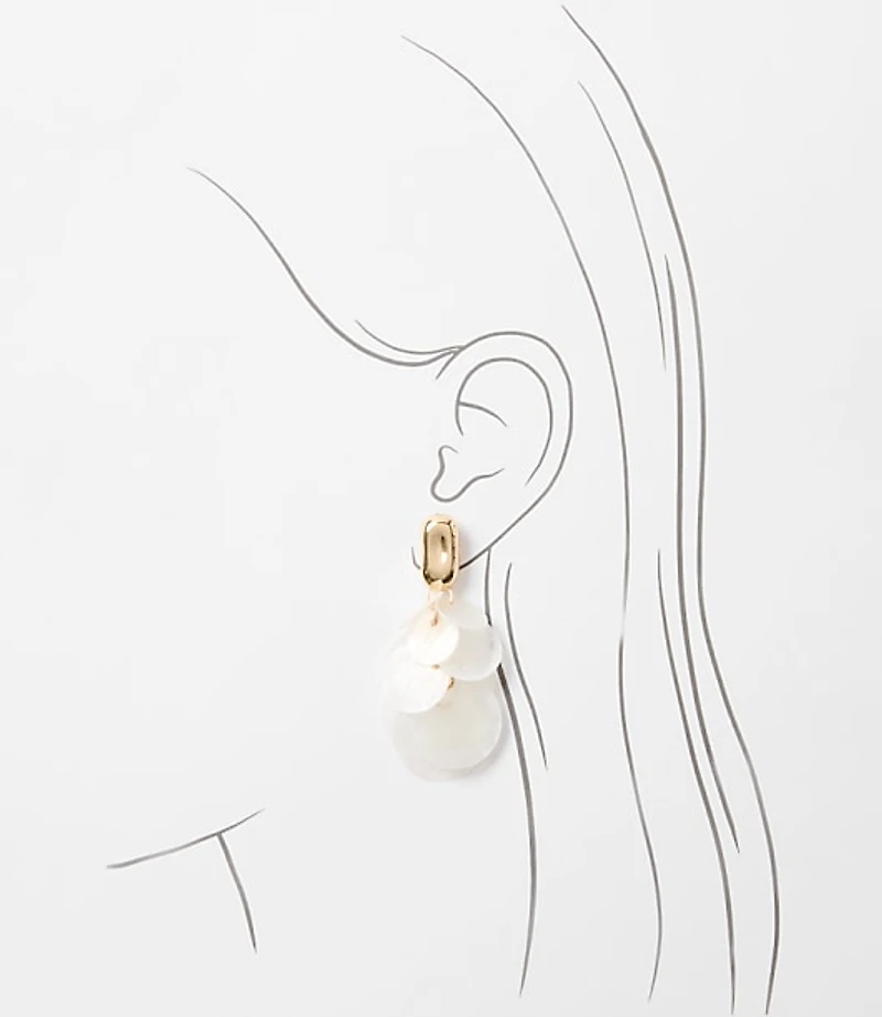 Shell Chandelier Earrings