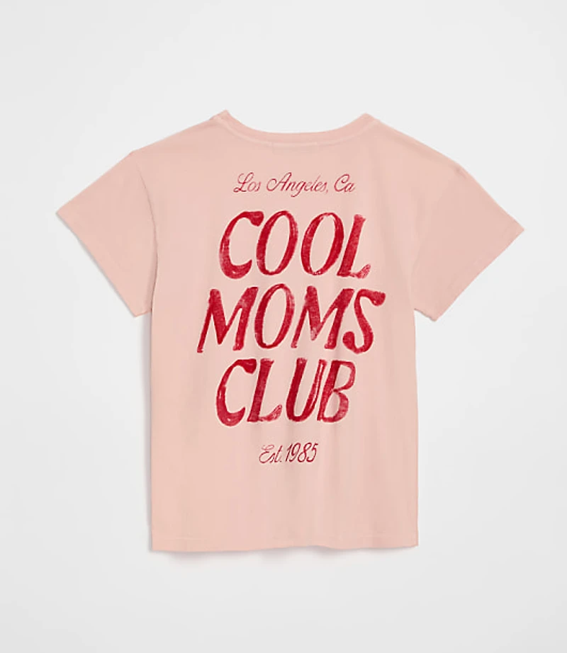 Letluv Cool Moms Club Boyfriend Tee
