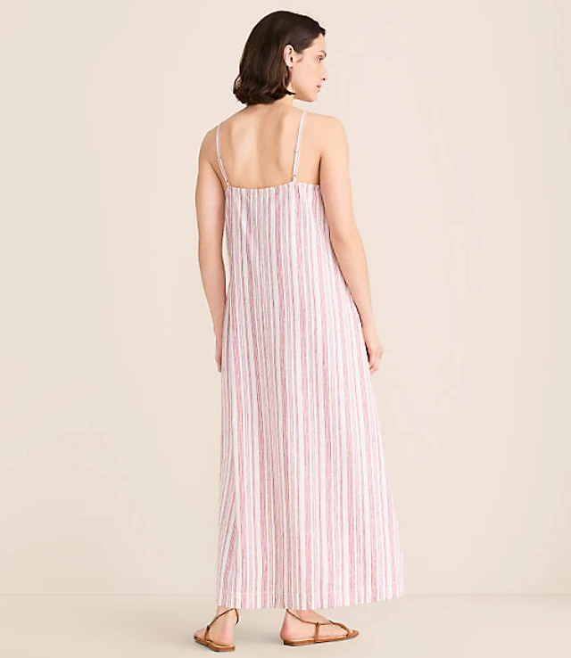 lou and grey linen pocket dress Lou & Grey Seamed Scubasoft Pocket Dress