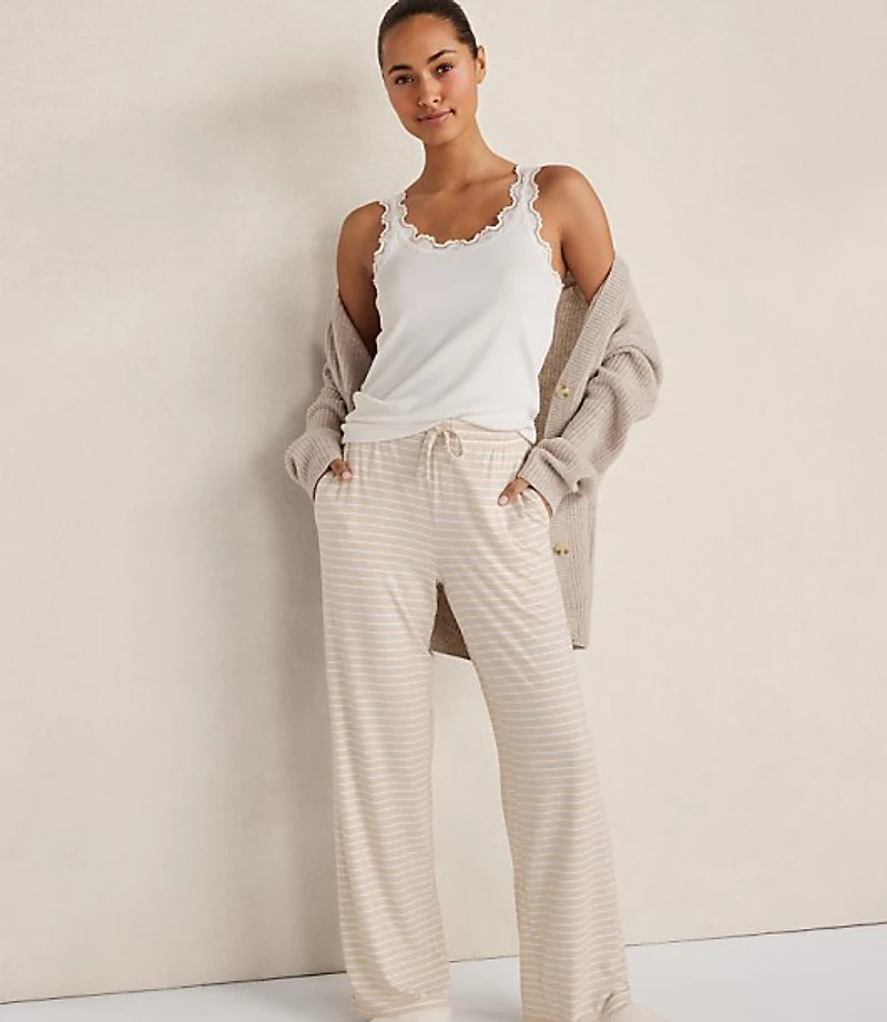 Haven Well Within Calm & Cool Heathered Stripe Pajama Pants