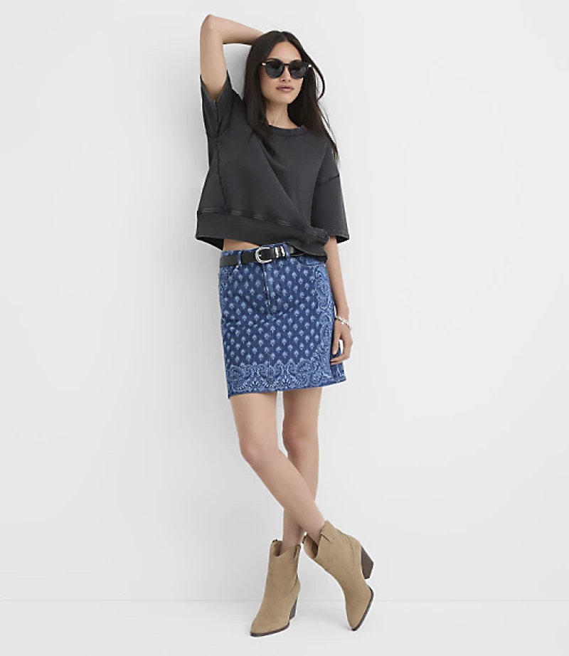 Short Sleeve Sweatshirt