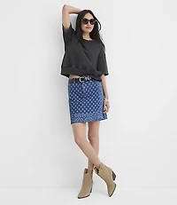 Short Sleeve Sweatshirt