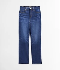 Rivete Petite Curvy Mid Rise Stovepipe Jeans Classic Wash
