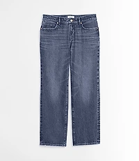 Rivete Curvy Low Rise Straight Jeans Medium Original Enzyme Wash
