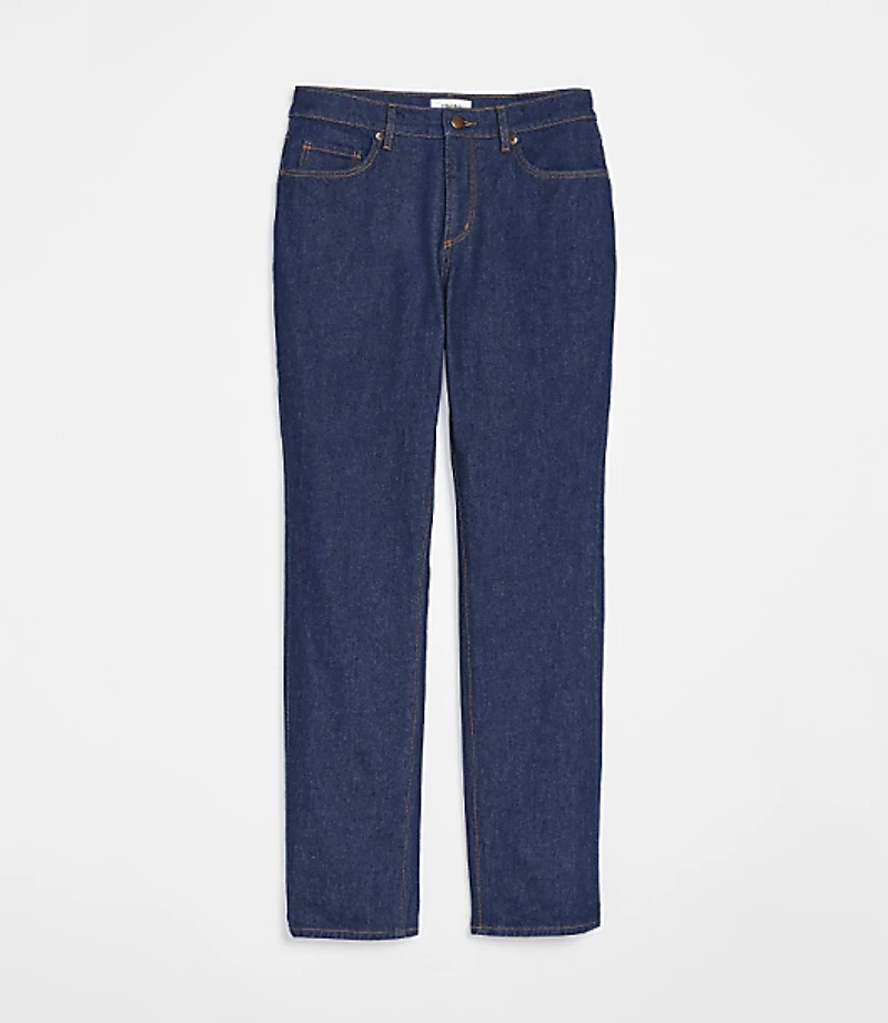 Rivete Curvy Mid Rise Stovepipe Jeans Classic Rinse Wash
