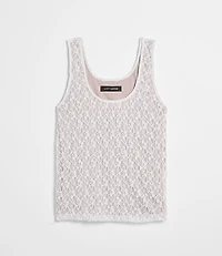 LOFT Versa Lace Scoop Neck Tank Top