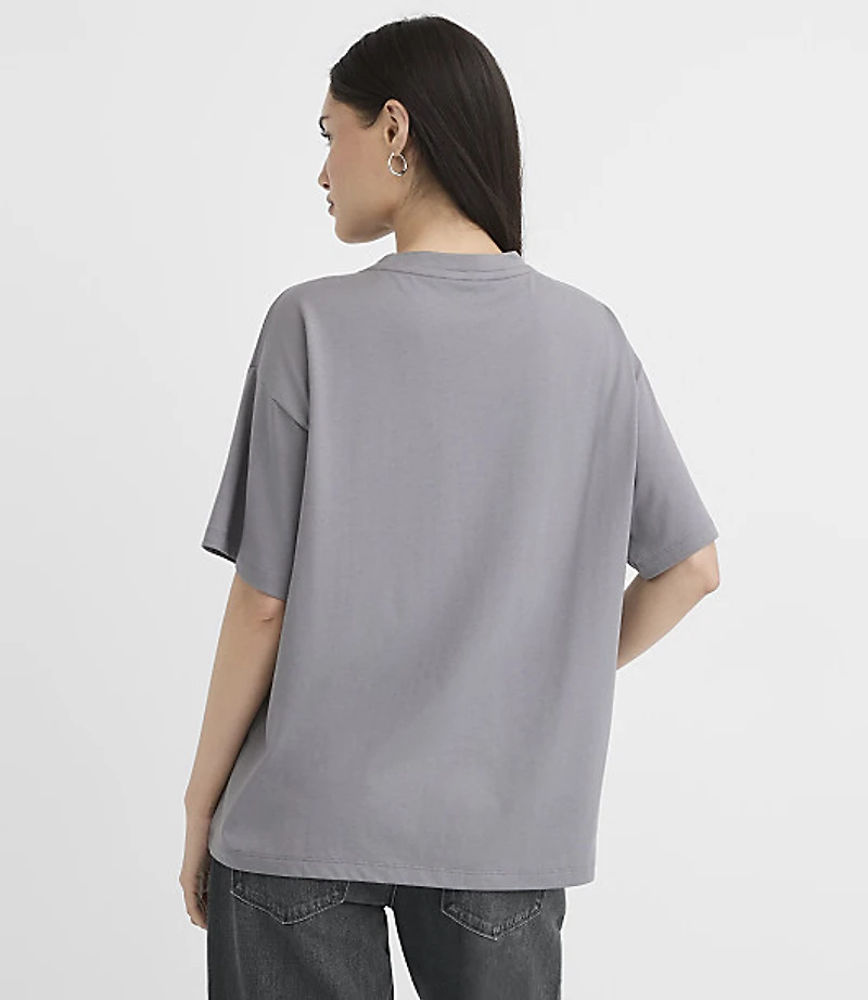 Petite Los Angeles Oversized Jersey Tee