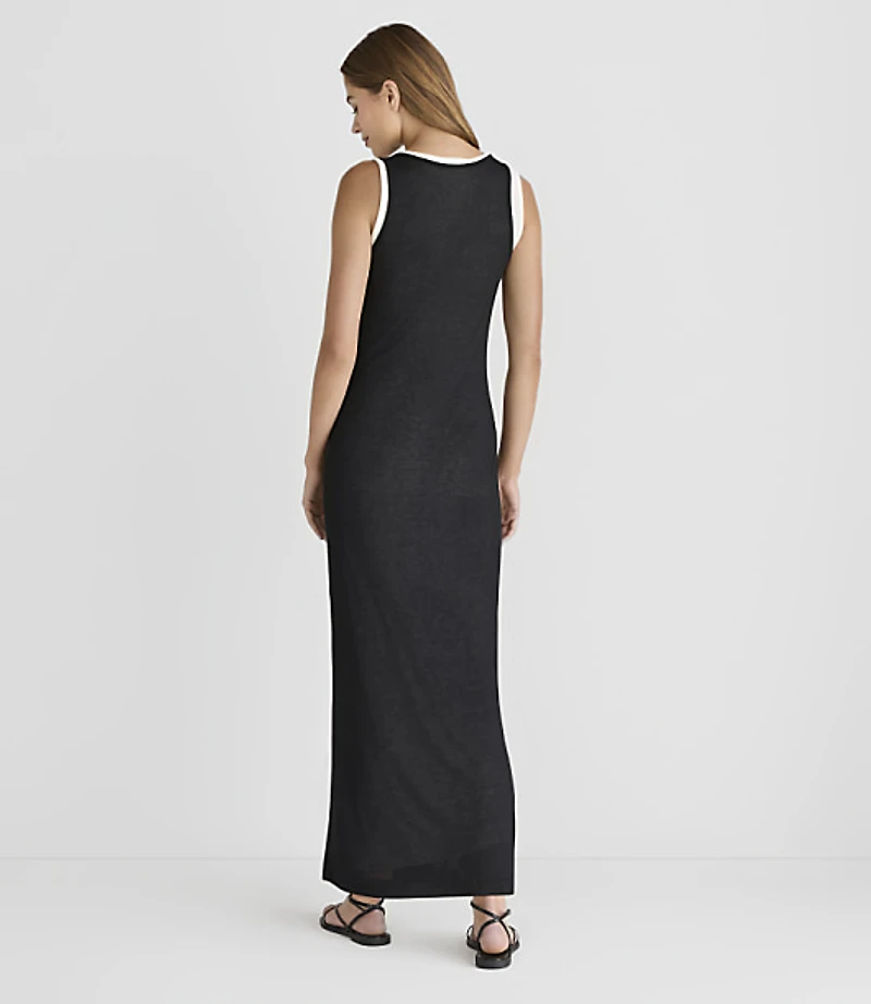 Petite Lou & Grey Layered Jersey Tank Maxi Dress
