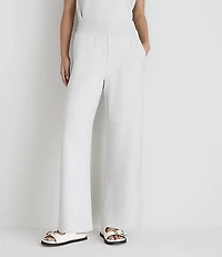 Petite Lou & Grey Heathered Scubasoft Wide Leg Pants