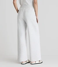 Petite Lou & Grey Heathered Scubasoft Wide Leg Pants