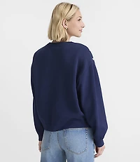 Petite Bandana Print Sweatshirt