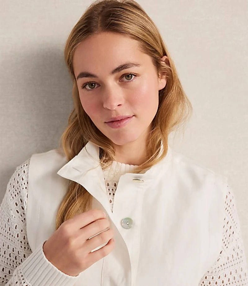 Haven Well Within Linen Blend Vest